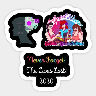 Never Forget 2020 Sticker